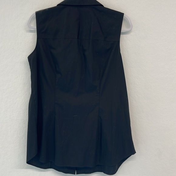 Talbots Black Sleeveless Blouse - Picture 3 of 3